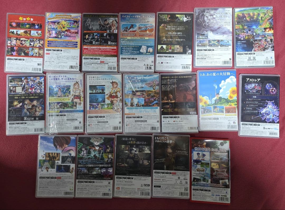 ニンテンドースイッチソフト18本 スイッチ2ソフト1本 計19本まとめ売り