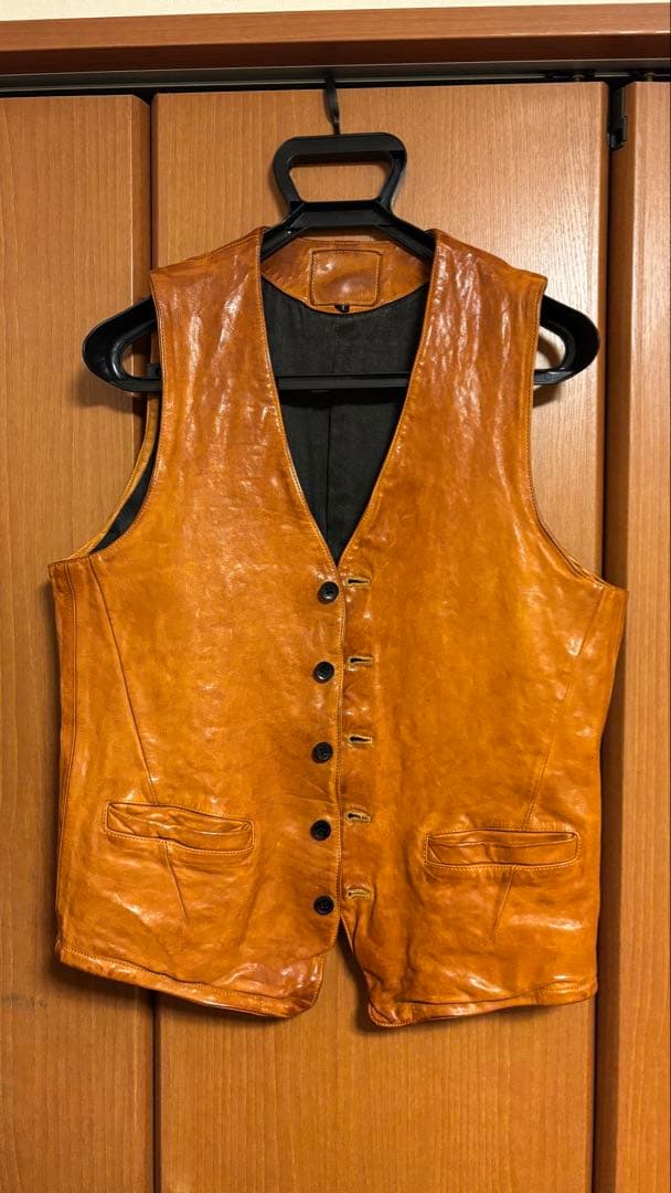 BACKLASH バックラッシュ イサムカタヤマ 革ベスト - メルカリ