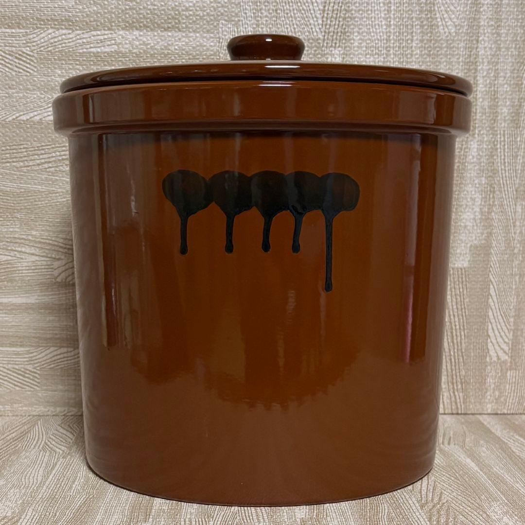常滑焼 久松窯 切立 蓋付き 8号 直径32cm 漬物 - メルカリ