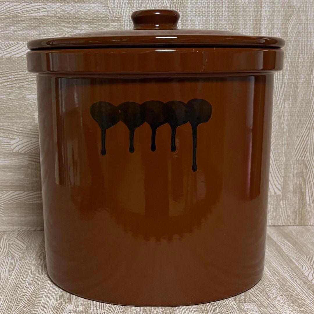 常滑焼 久松窯 切立 蓋付き 8号 直径32cm 漬物 - メルカリ