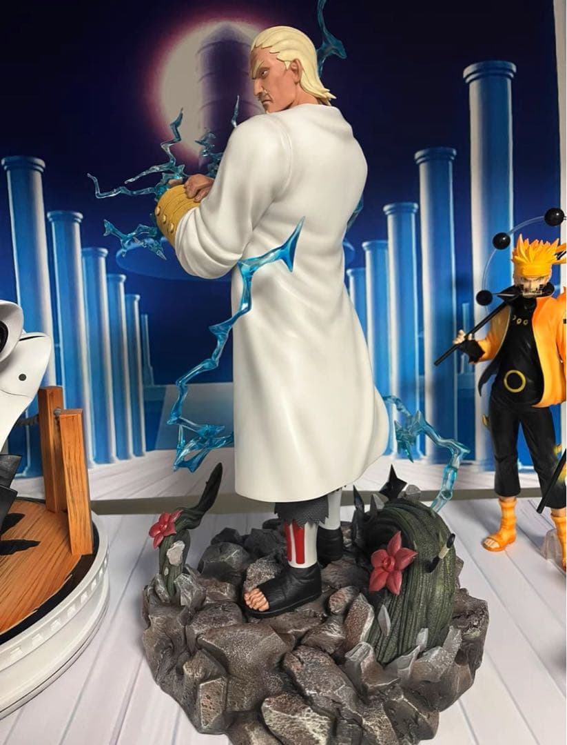 NARUTO ナルト 雷影 ガレージキット ガレキ スタチュー① - メルカリ