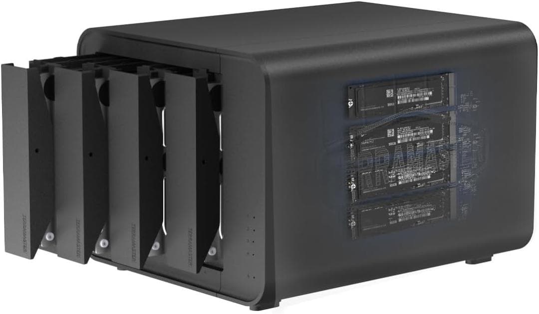 【開封済　未使用品】TERRAMASTER テラマスター D8 Hybrid Terramaster D8 Hybrid 8-Bay Hybrid RAlD Enclosure – TerraMaster