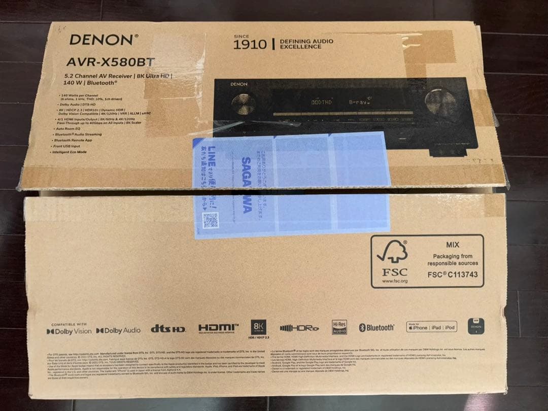 【完動品美品】DENON AVR-X580BT AVアンプ デノン、山内氏が手掛けた5.8万円のAVアンプ「X580BT」 - AV Watch