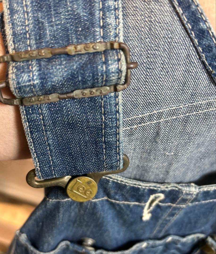 1940s Lee ハウスマークタグ デニムオーバーオール - メルカリ
