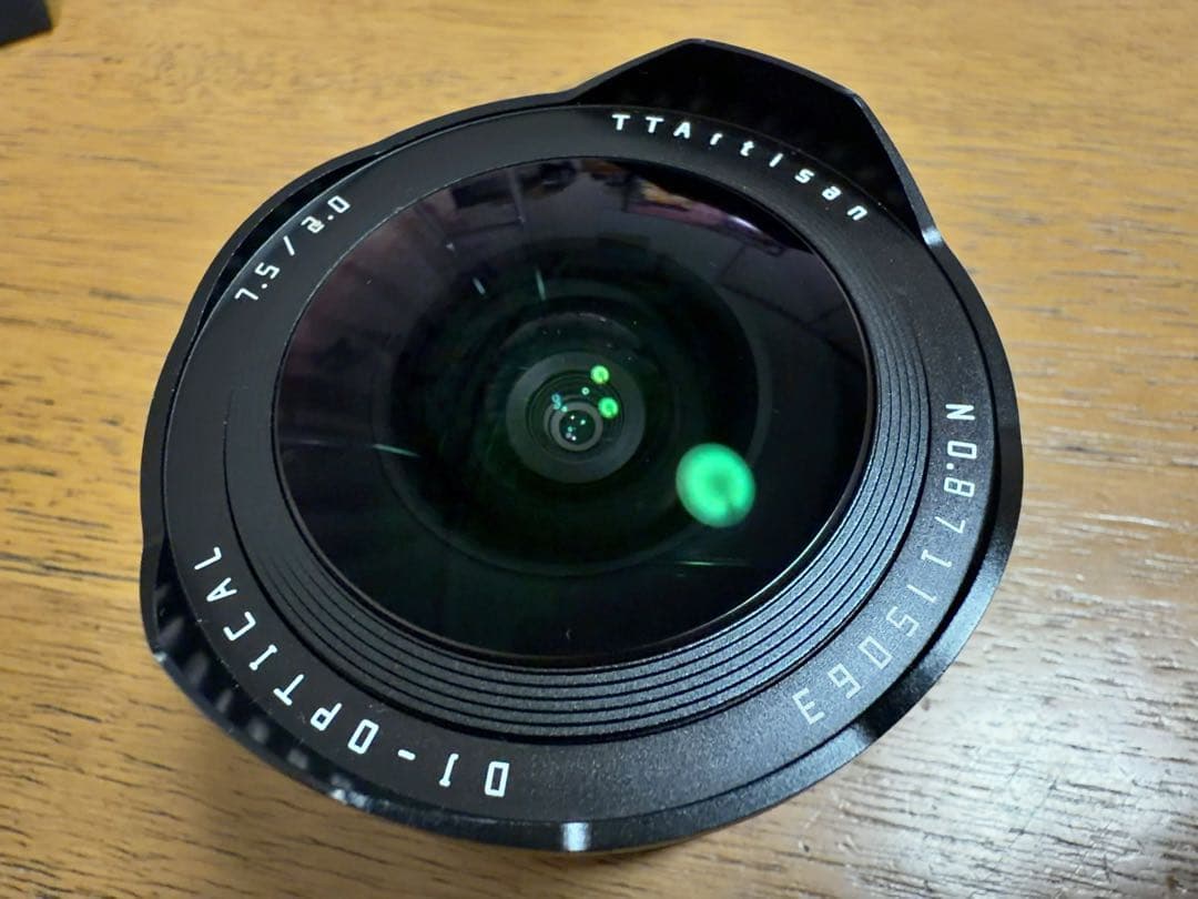 TTArtisan 7.5mm F2 フィッシュアイレンズ　ニコンZマウント