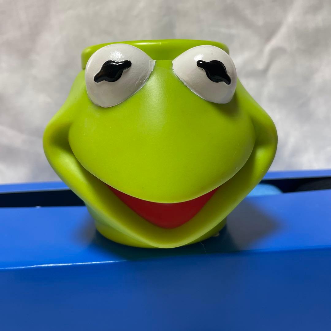 90s セサミストリート マペットショー “カーミットフェイスマグ“ 3D