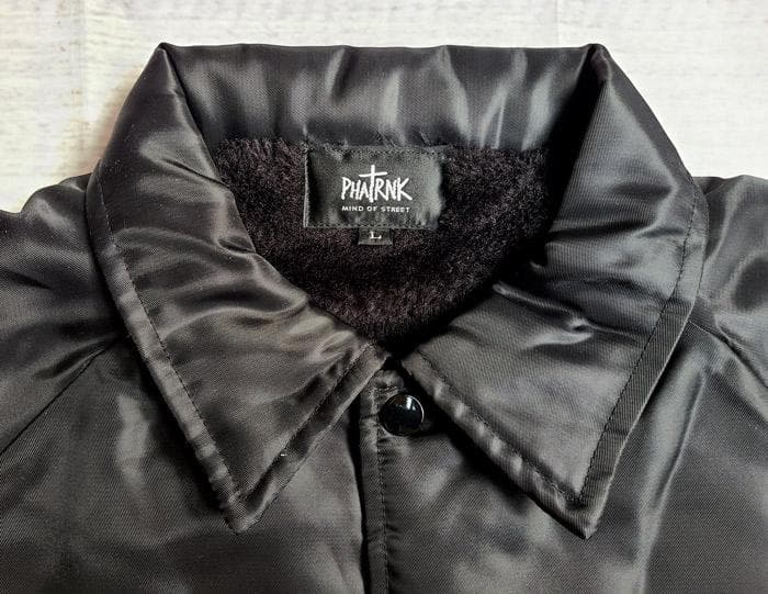 PHATRNK ファットランク コーチジャケット』ナイロン/ファー - メルカリ