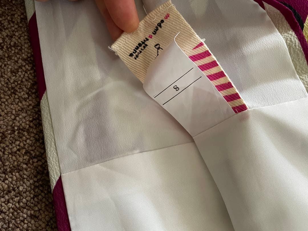 本日21時まで/希少！modernantenna モダンアンテナ 市松×薔薇