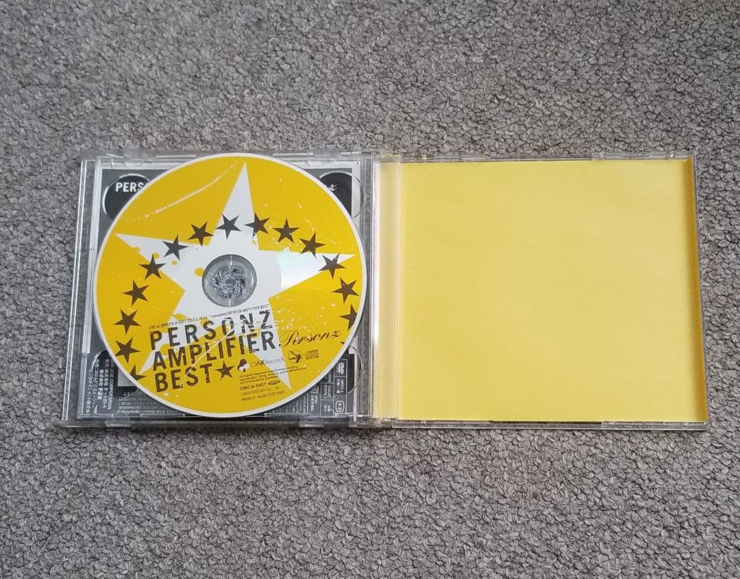 PERSONZ AMPLIFIER BEST★DVD CD 2枚組　入手困難