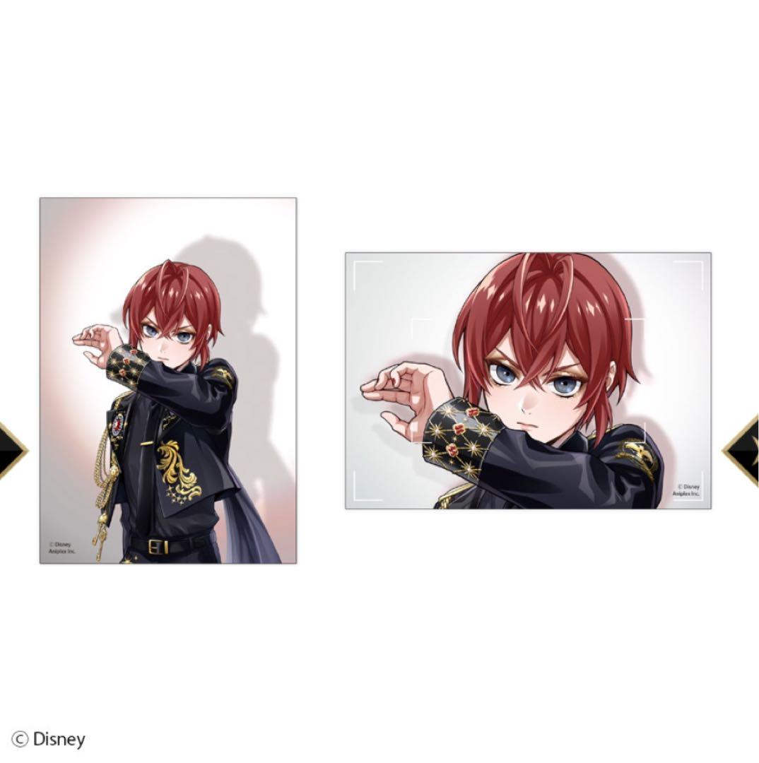 ツイステ ポップアップ リドル ブレイジングジュエル 缶バッジ カード