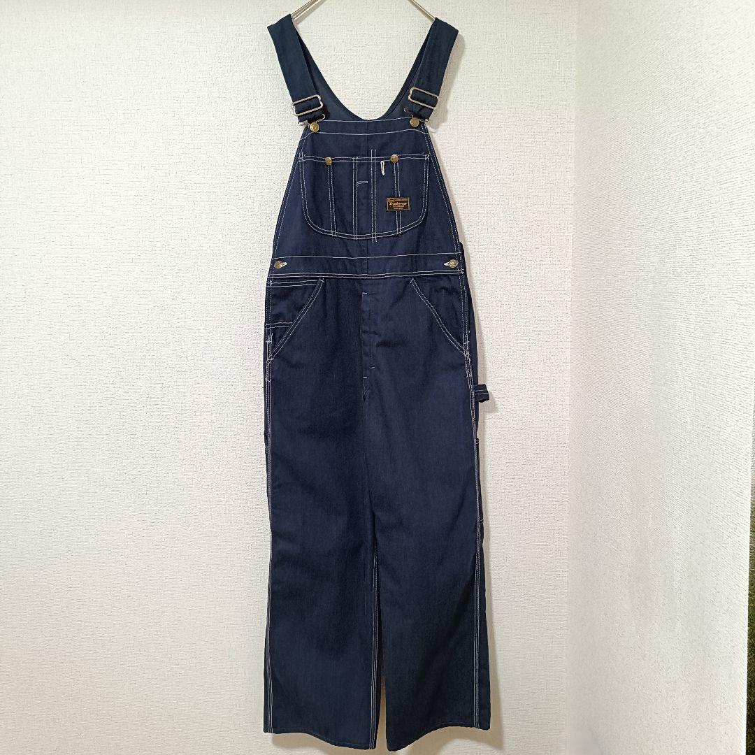 60s-70s Sears Tradewear デニムオーバーオール 濃紺 - メルカリ