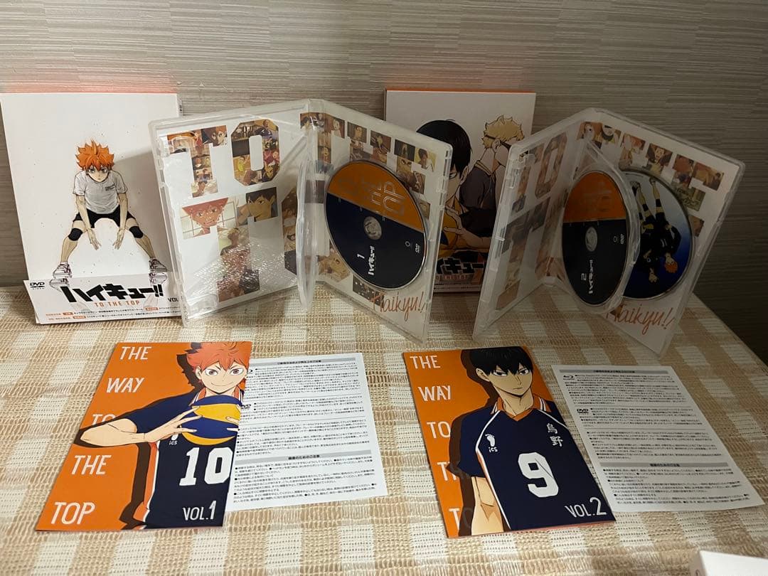 ハイキュー!! TO THE TOP 全6巻セット DVD セル版 - メルカリ