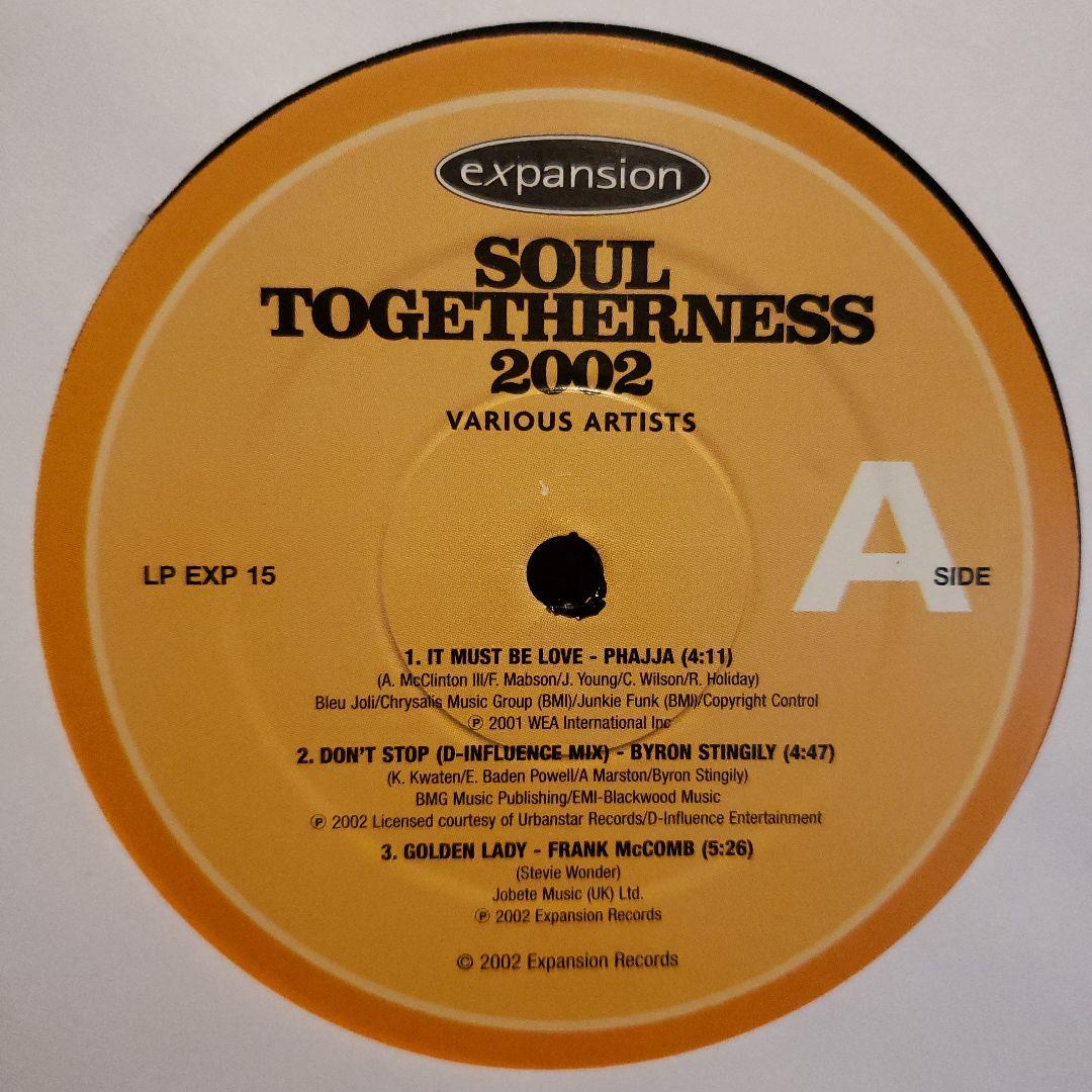 soul togetherness 2002 2LPの通販｜www.a26barbershop.com