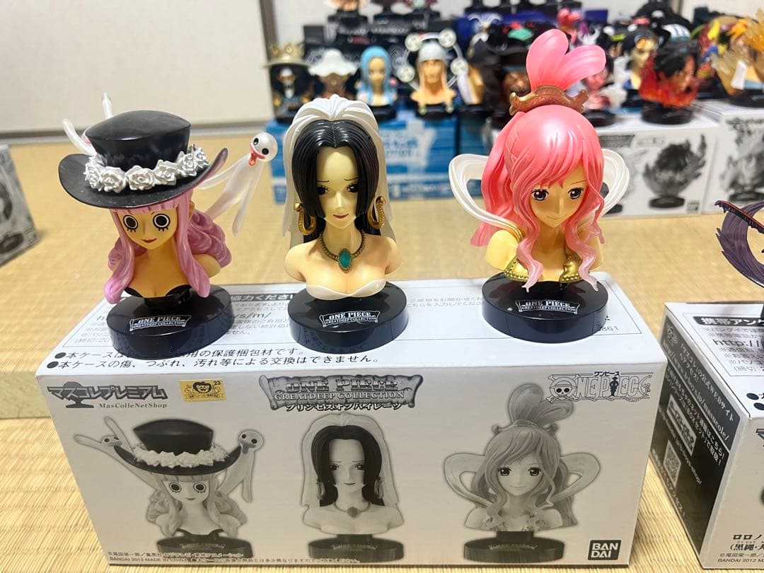 ワンピース グレートディープコレクション77体まとめ売り - メルカリ