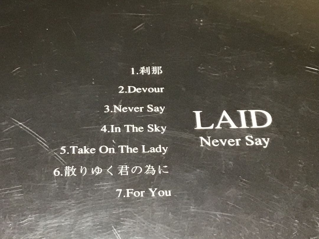 中古 90年代V系 LAID 幻の1stアルバム 