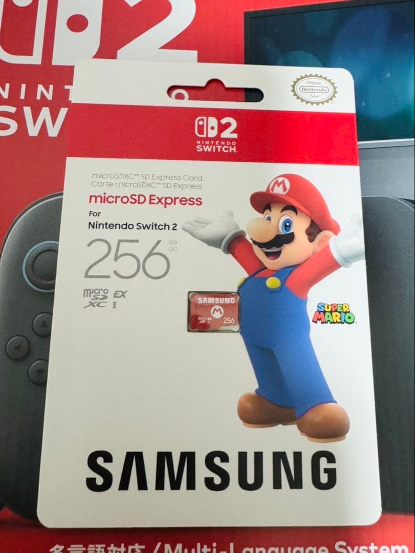 Nintendo Switch 2 多言語版+ 256GB microSDカード - メルカリ