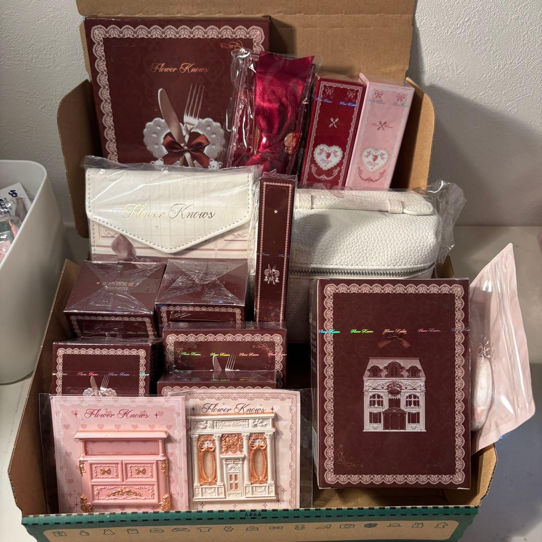 【セット】フラワーノーズ　スウィーティーベア　コレクション FlowerKnows(フラワーノーズ)スウィーティーベアコレクションシルク