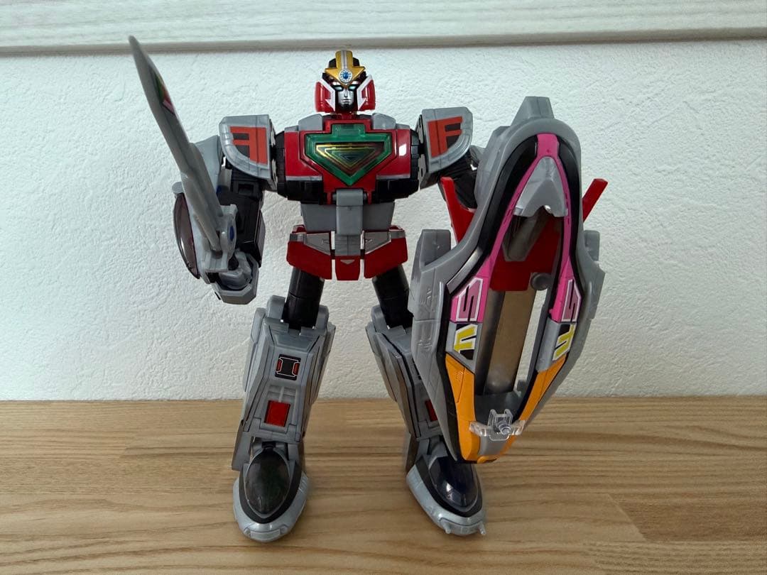 完成品 バンダイ SMP ミニプラ 未来戦隊 タイムレンジャー タイムロボ SMP [SHOKUGAN MODELING PROJECT] 未来戦隊タイムレンジャー 3D