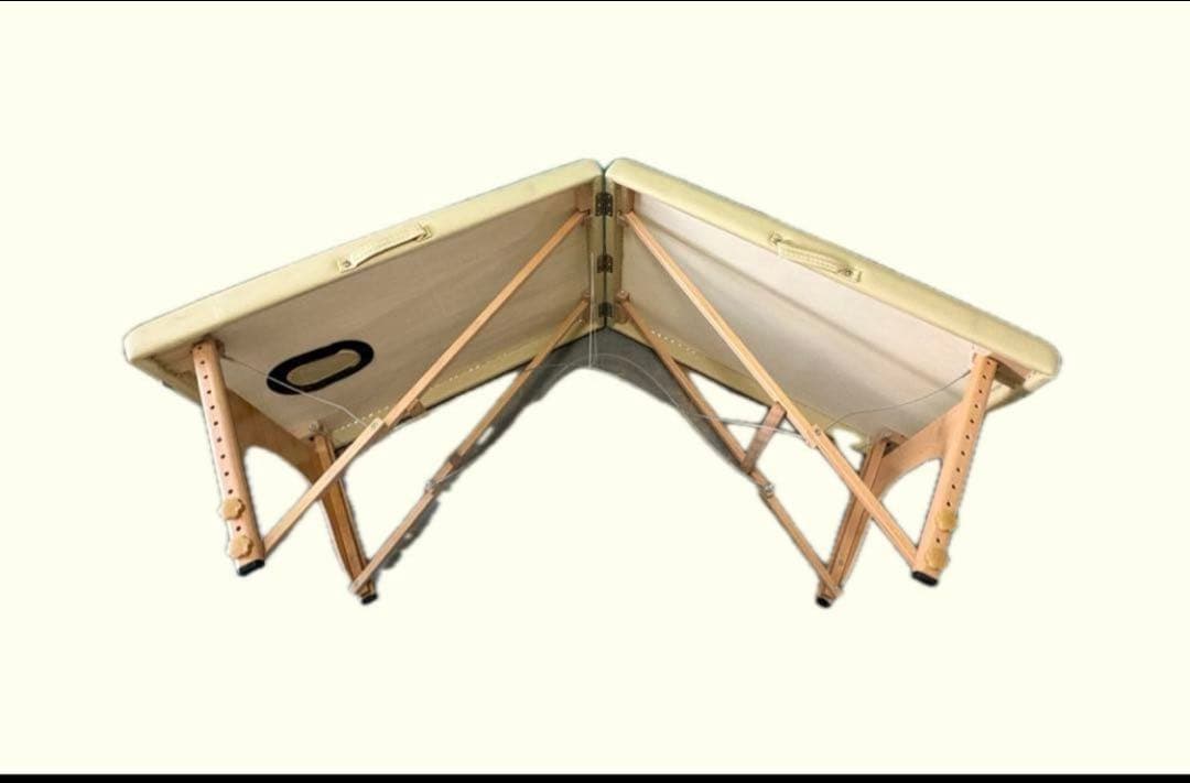 MIKA943様 ETIBELLA 折りたたみマッサージテーブル ベージュ