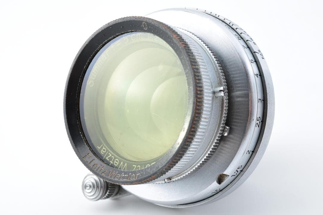 Leica ライカ Summar 5cm F2 5/2 L39 #1245 Leica】A Piece of PREMIUM COLLECTION -LEICA Summar 5cm F2 (固定鏡