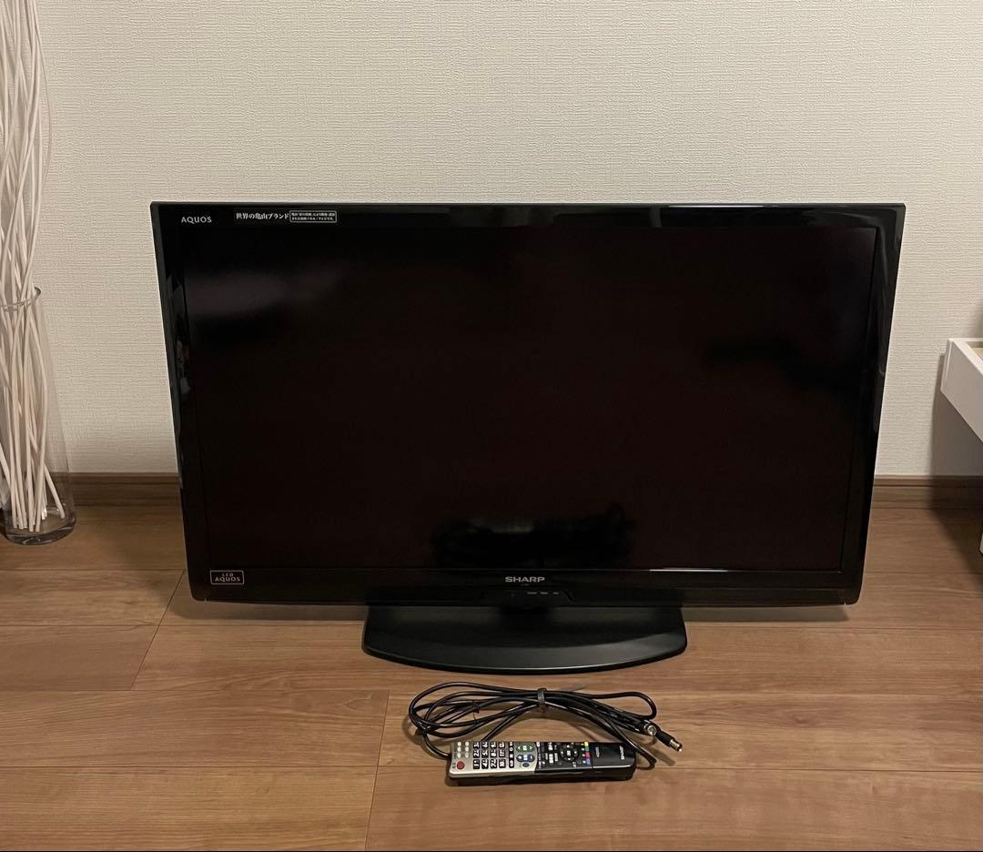 AQUOS 液晶テレビ 40型　リモコン、ケーブル AQUOS 電源コード for SHARP シャープ 液晶テレビ シアターシステム