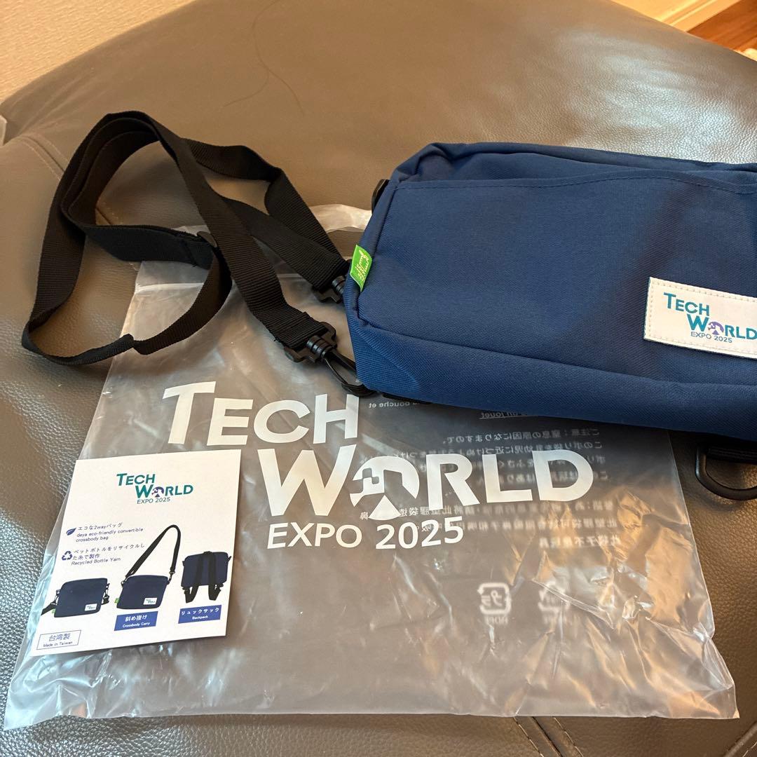 TECH WORLD 台湾パビリオン 大阪・関西万博 2025 ショルダーバッグ