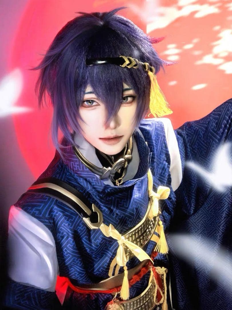 刀剣乱舞 三日月宗近 コスプレ衣装※ウィッグ 靴 追加可 - メルカリ