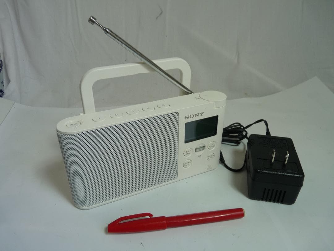 SONY XDR-56TV 2020年　ワンセグ/FM/AMラジオ ホワイト Amazon.co.jp: XDR-56TV/W [ワンセグTV音声/FM/AM ホワイト] : 家電