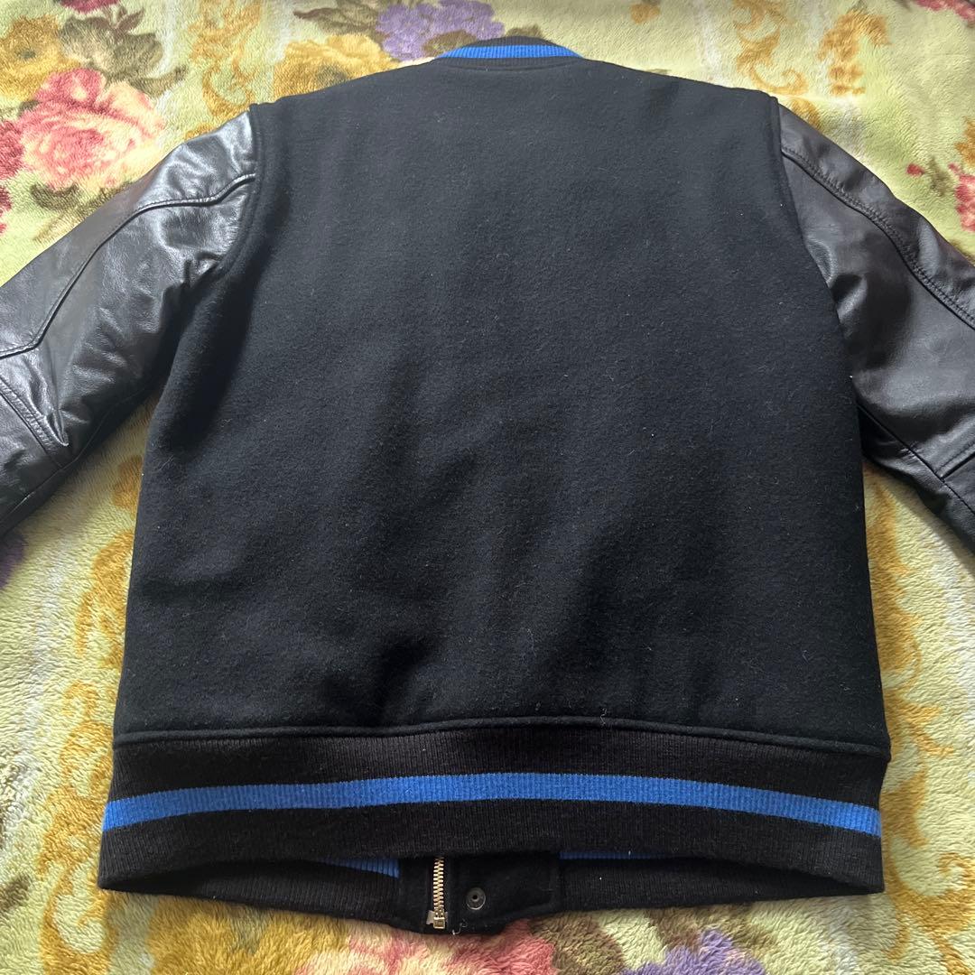 極美品 realmad HECTIC スタジャン L 黒 牛革 HEC realmad HECTIC