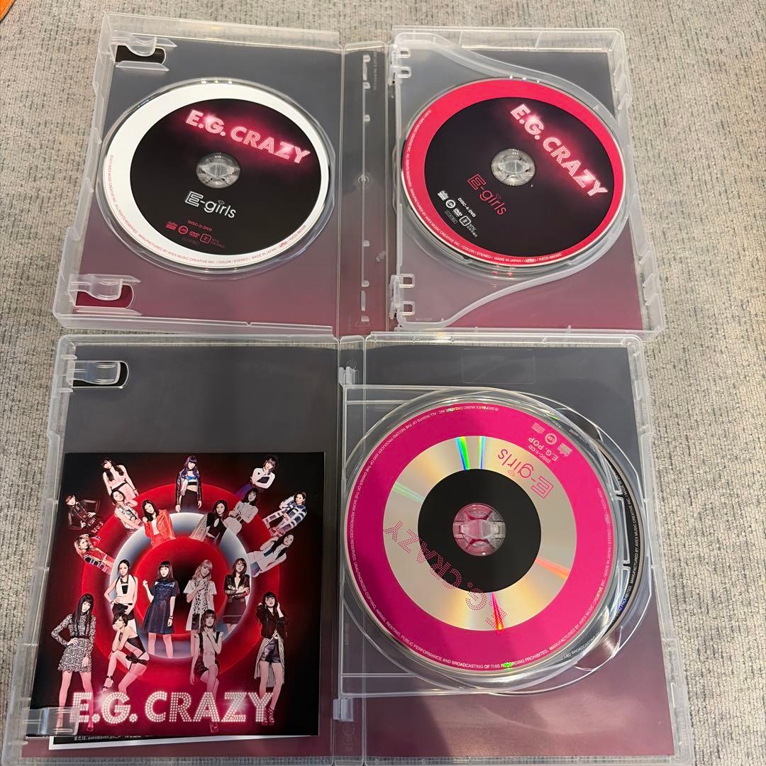 E-girls E.G.CRAZY 〈CD2枚 DVD3枚 5枚組〉」 - メルカリ