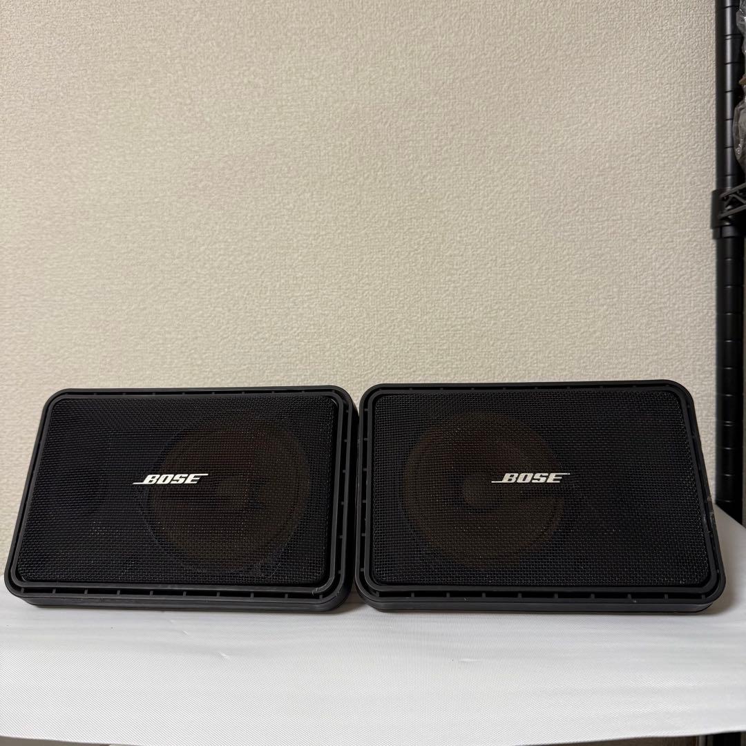 Bose 101RD スピーカー ペア BOSE 101RD 希少 同番 ペアスピーカー 動作品 ケーブル 金具付き