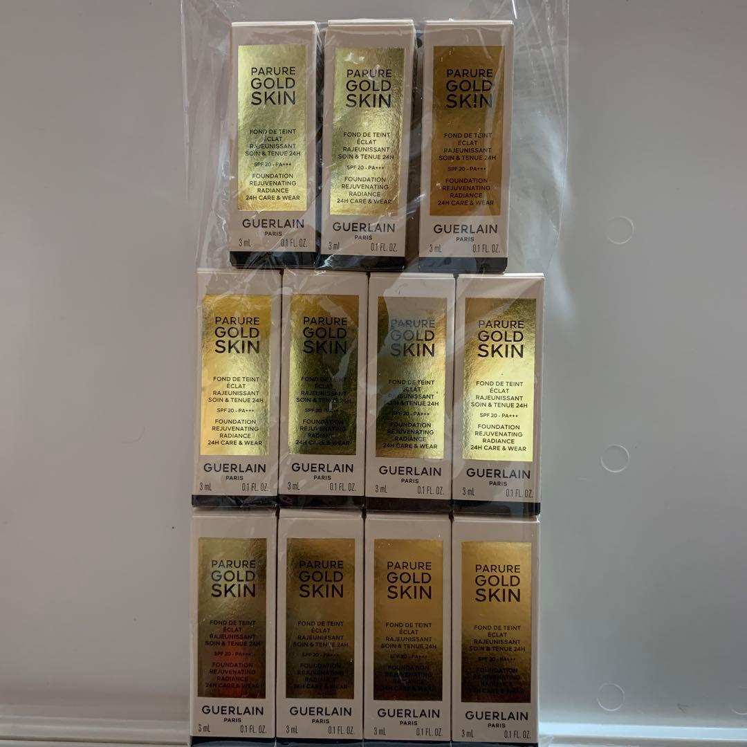 フランス製ゲランGUERLAIN PARURE GOLD SKIN 3mlx11 Parure Gold Collection | ゲラン GUERLAIN