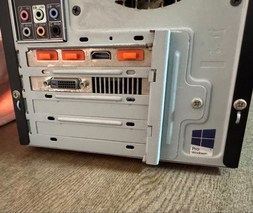 HDDなし・動作未確認】ゲーミングデスクトップPC GTX1060 3GB搭載