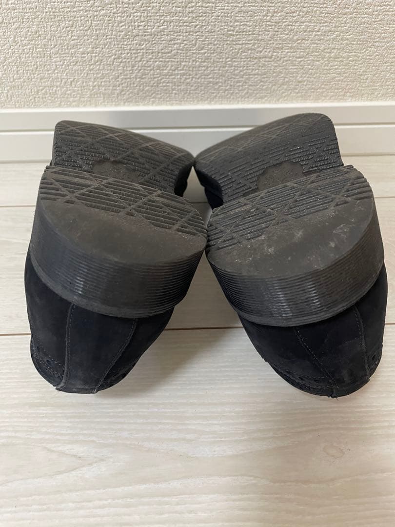 N.ハリウッド ジョージコックス メダリオン ウィングチップ 81/2