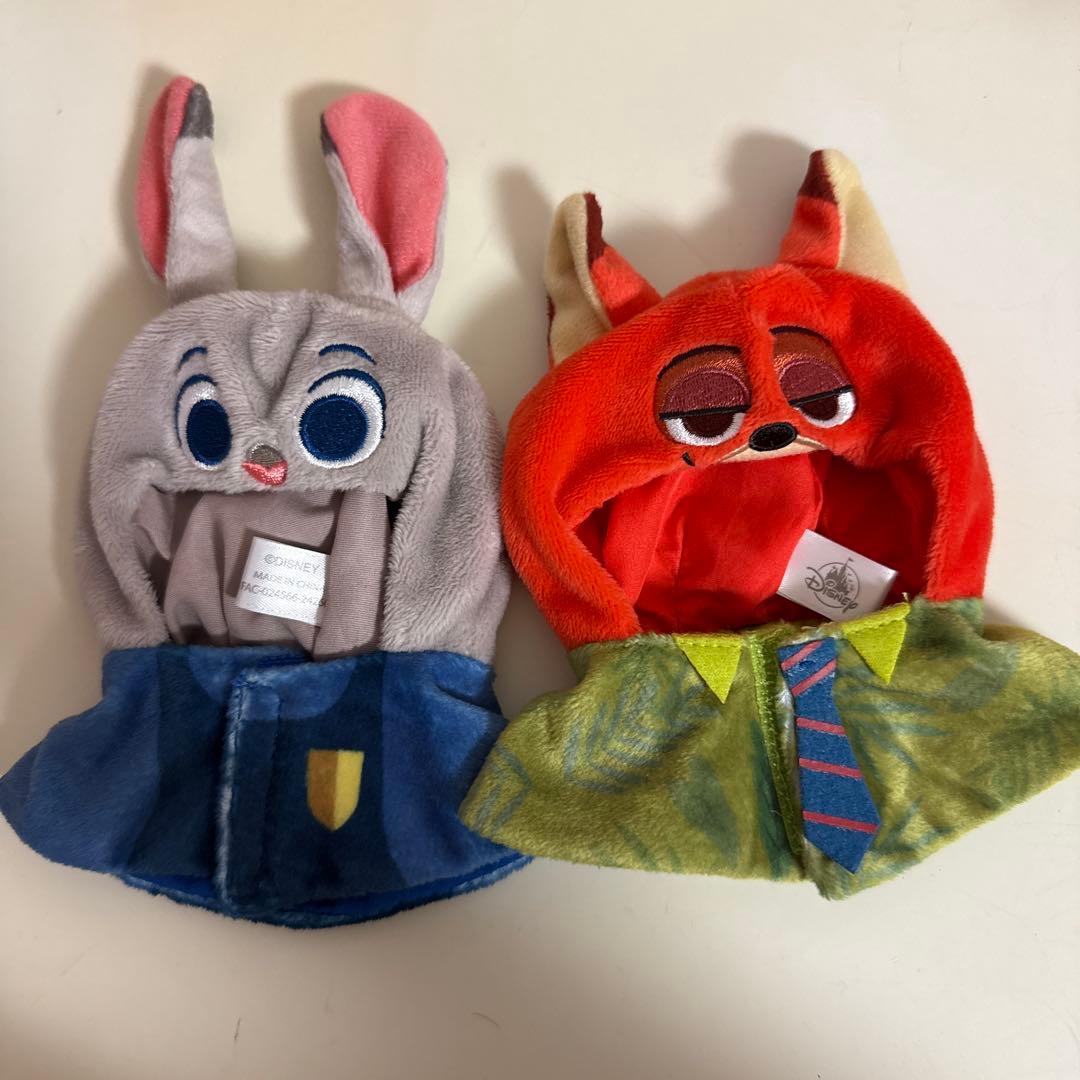 ディズニー ユニベア ぬいぐるみキーチェーン コスチューム ズートピア