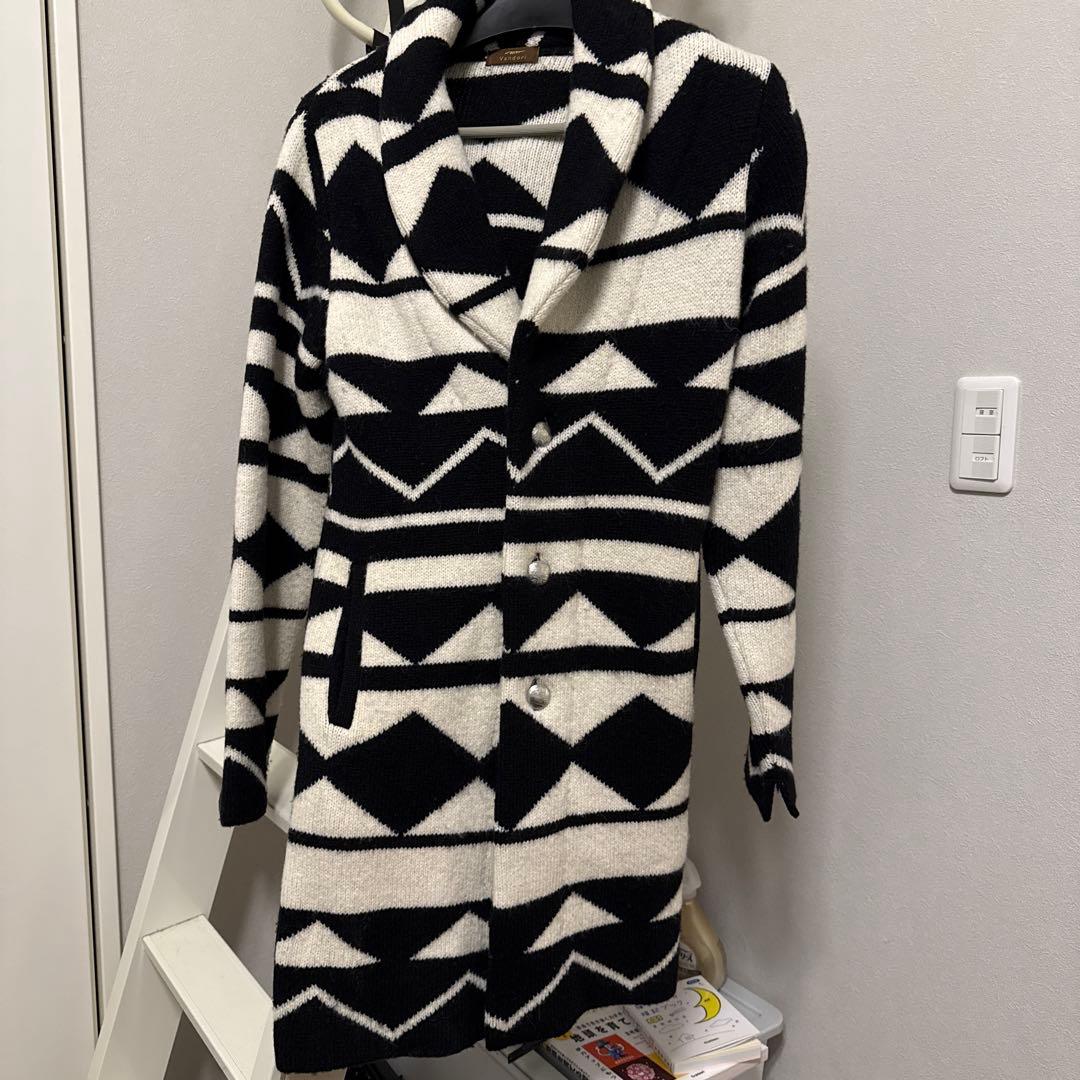 vandori アルパカニットコート　サイズS vandori アルパカニットコート サイズSの通販 by にこにこ｜ラクマ