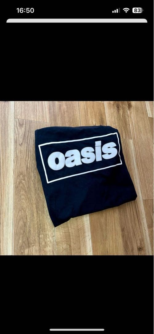 ヴィンテージ　オアシス　oasis ノエル　リアム Tシャツ　フルーツタグ XL oasis オアシス バンド tシャツ リアム ノエル ギャラガー エモい