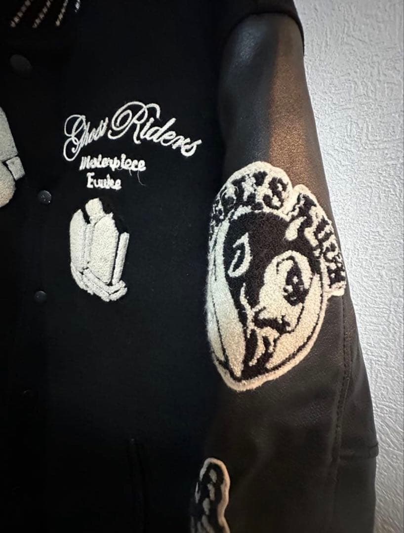 EVOKE x MASTERPIECE 05AW レザースタジャン - メルカリ