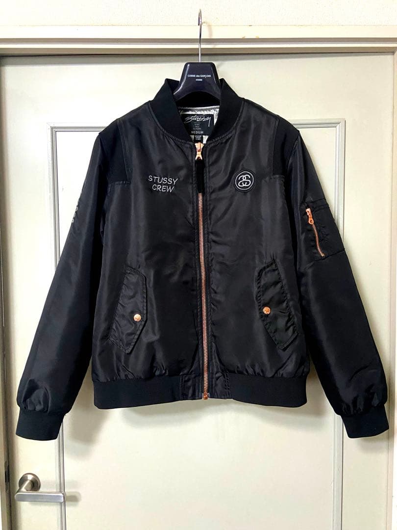 キムタク愛用 店舗限定 stussy MA1 フライトジャケット - メルカリ