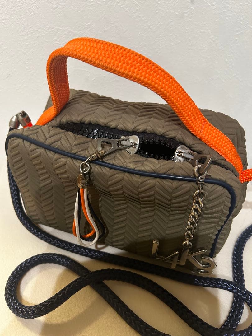 定価41,800円 L4K3 レイク マカロンバッグ ゴルフカートバッグ