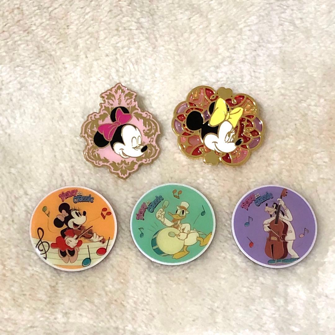 ディズニーオンクラシック ピンバッジ 5個 - メルカリ