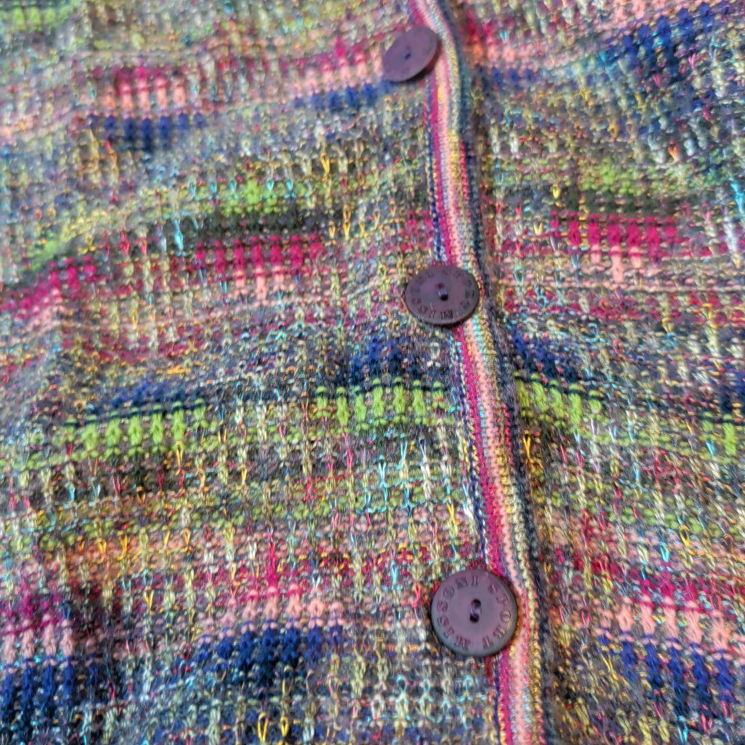 美品】ミッソーニ MISSONI SPORT マルチカラーカーディガン 未使用