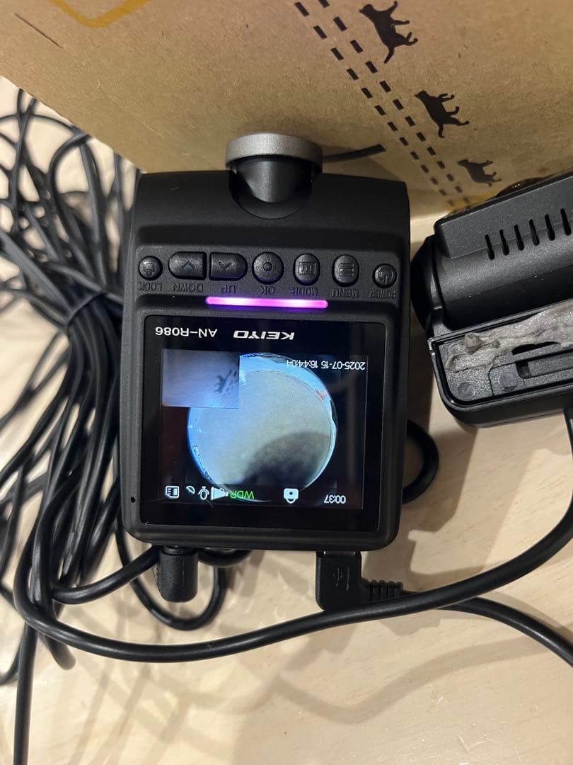 KEIYO AN-R086ドライブレコーダー前後 - メルカリ