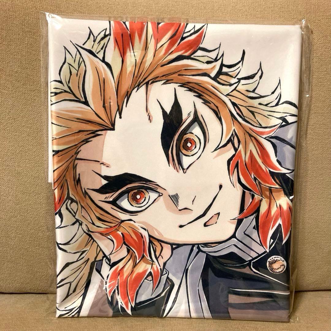 C104 鬼滅の刃 桂稽古編 煉獄杏寿郎 寝そべりセット 布ポスター