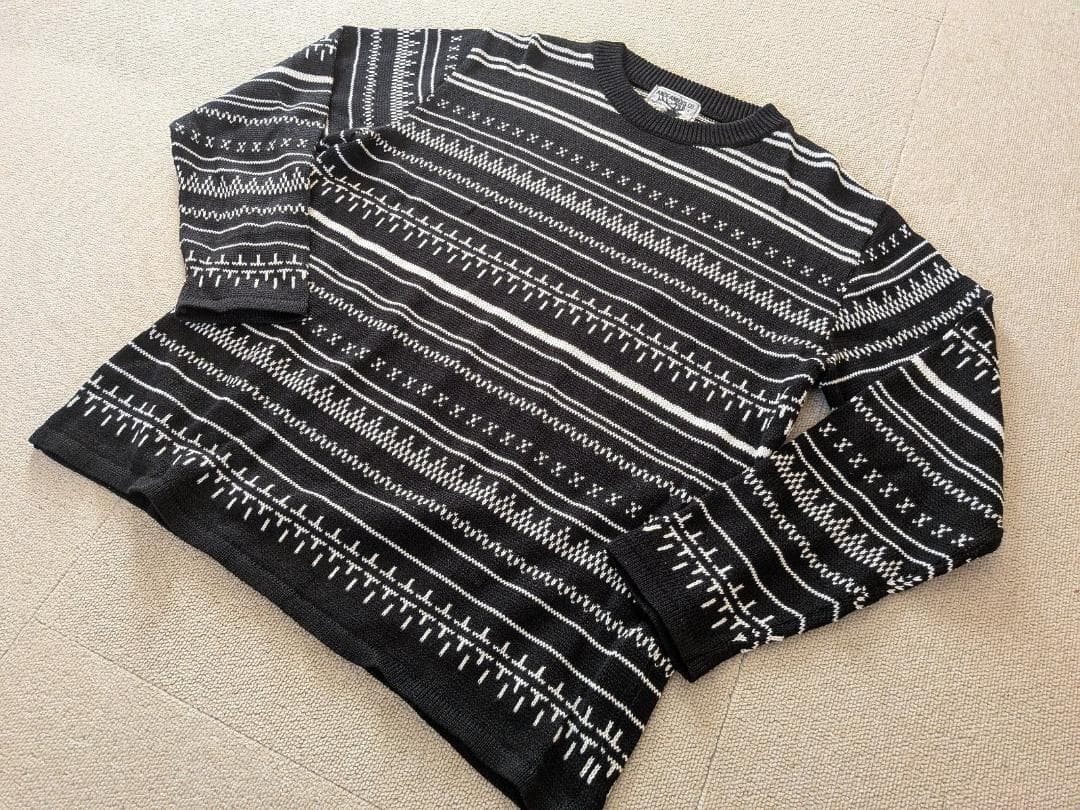 アンドファミリーズ スプリング フィールド セーター ジャガード