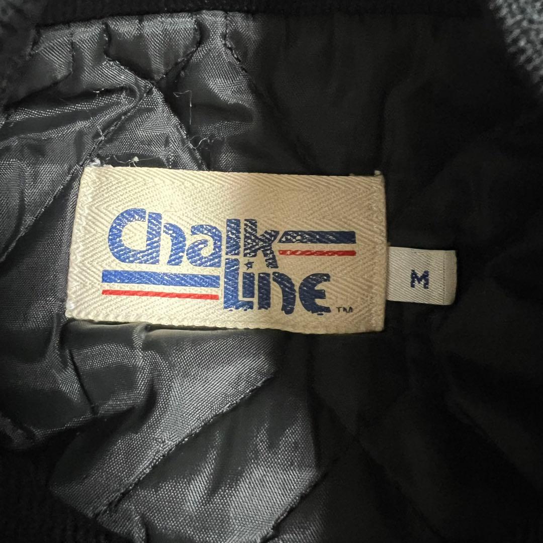 90s Chalk Line/GIANTS スタジャン/M/ブラック - メルカリ