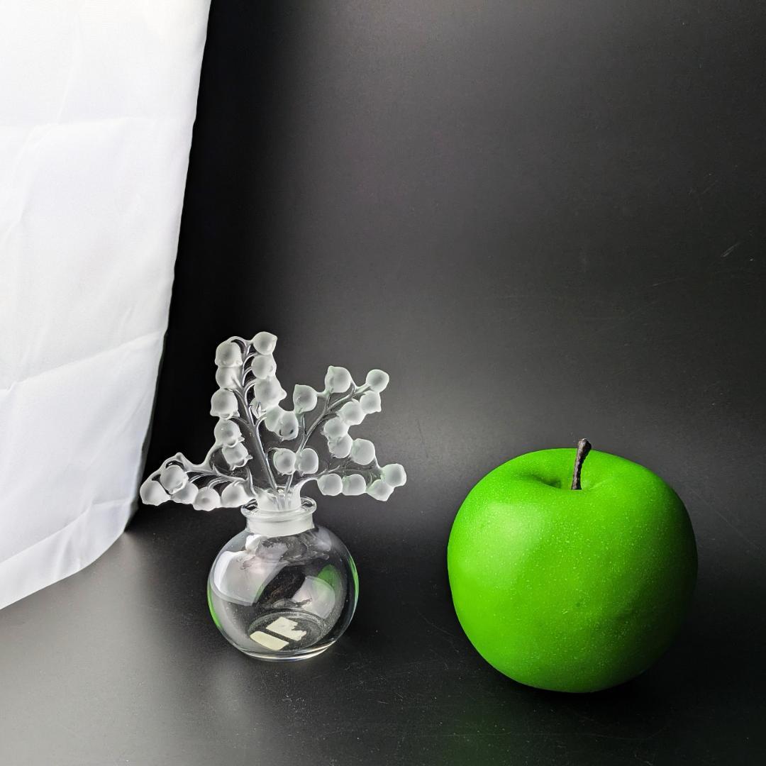 た*ん様 萌えるすずらん☆ラリック 香水瓶 クレールフォンテーヌ 12cm