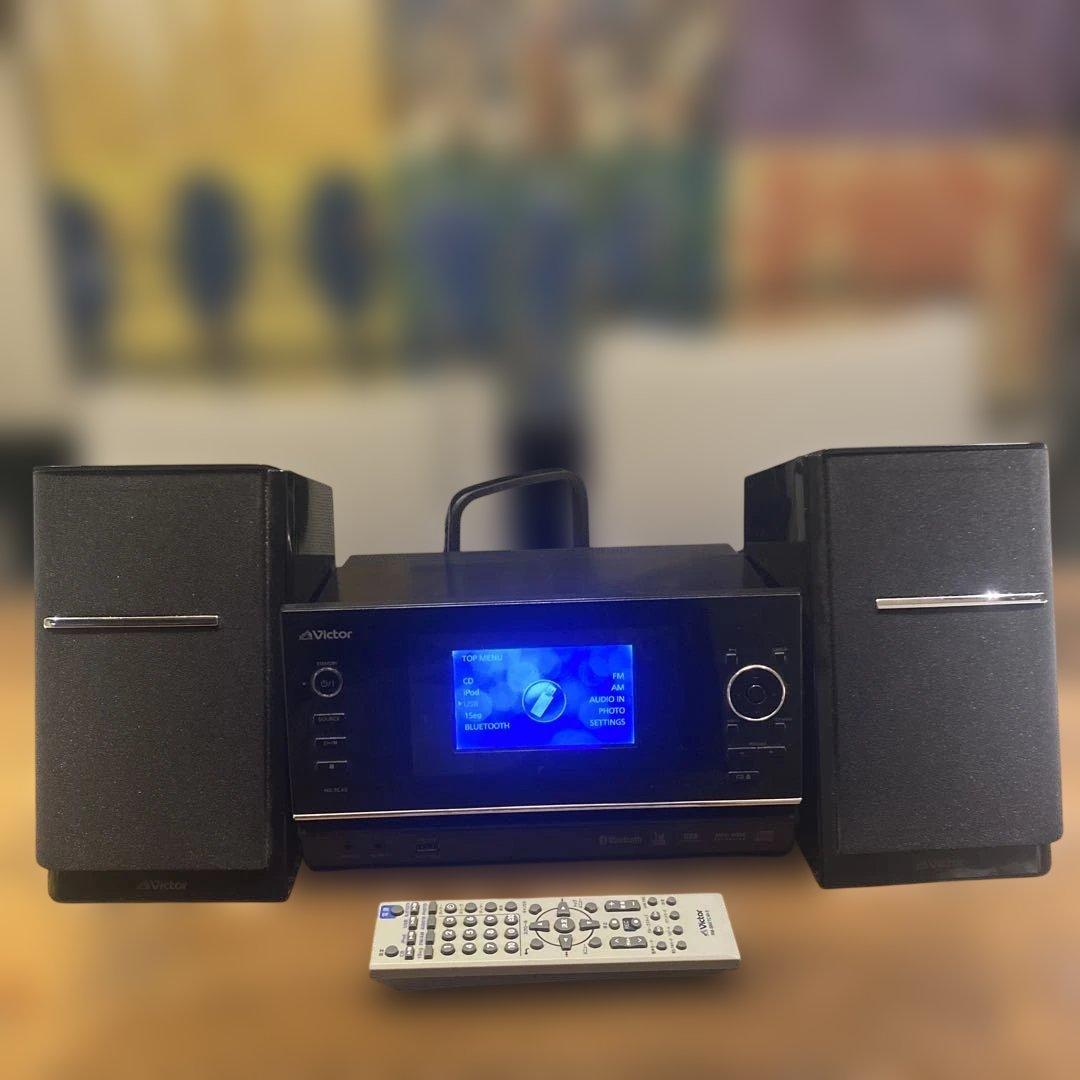 ビクター Victor コンポ CA-NXTC40 Bluetooth ブラック ビクター、ワンセグ搭載のiPod/iPhone対応映像コンポ - 価格.com