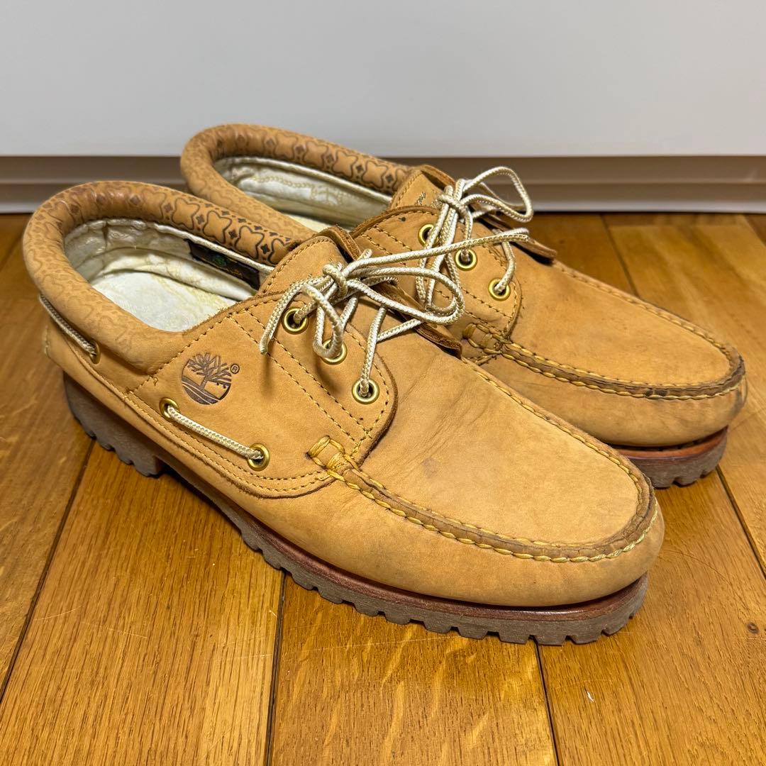 Timberland 3eye クラシックラグ イエローベージュ　ヌバック Timberland 3eye クラシックラグ イエローベージュ ヌバック
