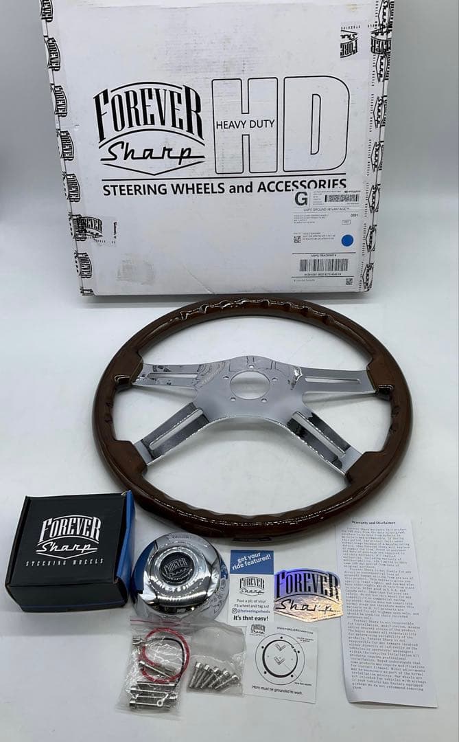 ☆未使用品☆フォーエバーシャープウッドハンドル 45cm （18インチ